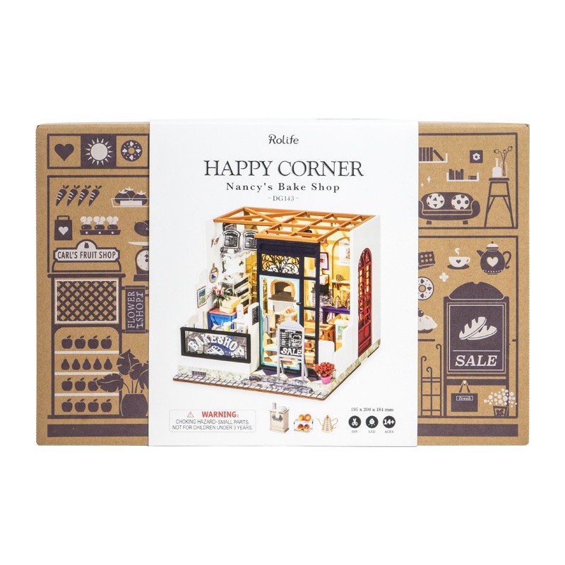 Zwischenmechanischer 3D -Puzzle für Bäckereimodell | Scientific-MHD