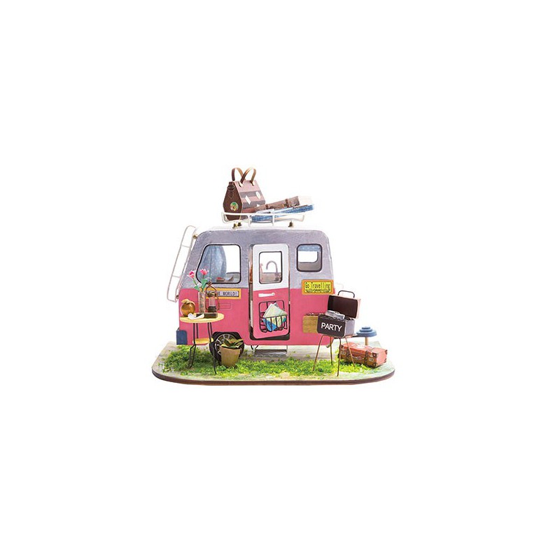 Intermediate Mechanical 3D -Puzzle für Modell der glücklichen DIY Camper | Scientific-MHD