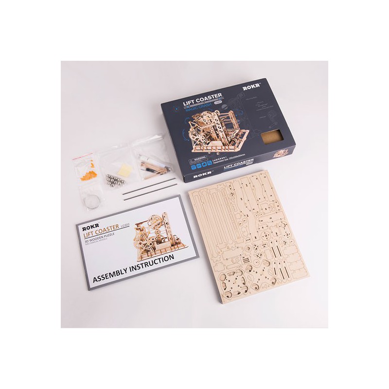 Zwischenmechanischer 3D -Puzzle für Modelle T -Track mit Roboter -Aufzug | Scientific-MHD