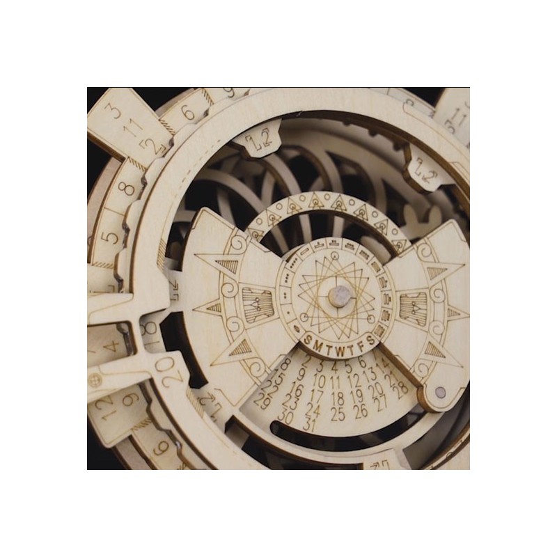Einfaches mechanisches 3D -Puzzle für Robotime Perpetual Calender Modell | Scientific-MHD