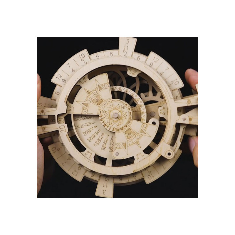 Einfaches mechanisches 3D -Puzzle für Robotime Perpetual Calender Modell | Scientific-MHD