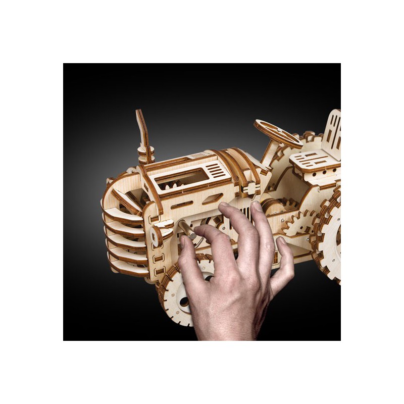 Zwischenmechanischer 3D -Puzzle für Robotime -Traktormodell | Scientific-MHD