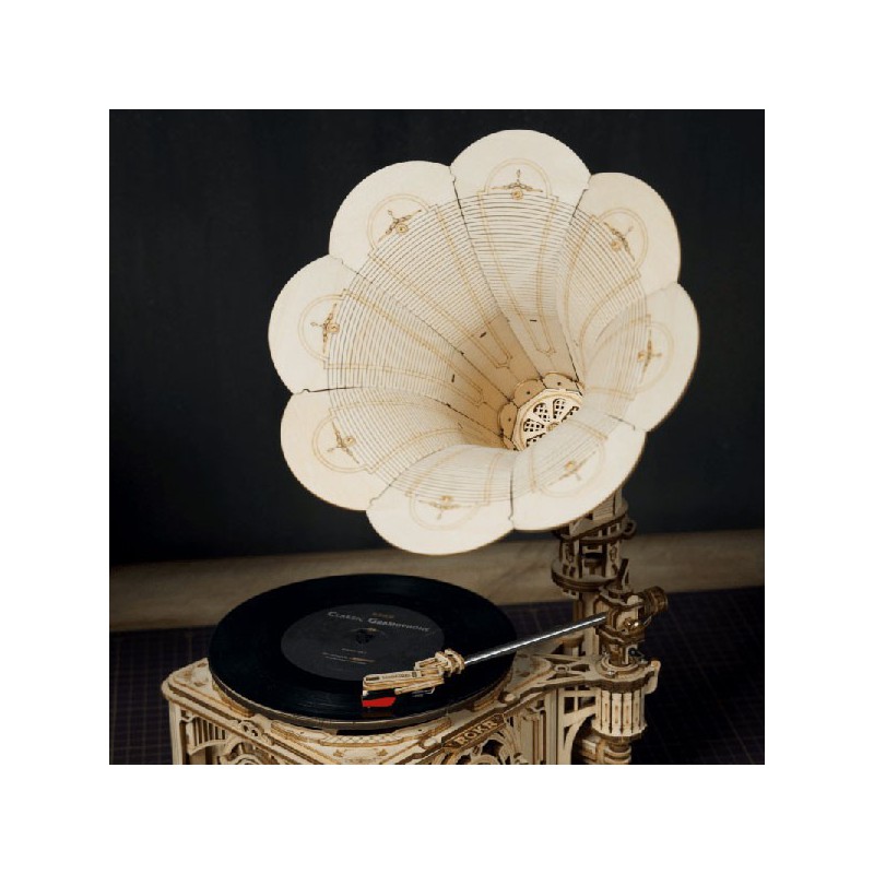 Zwischenmechanischer 3D -Puzzle für Modell des elektrischen Grammophons | Scientific-MHD