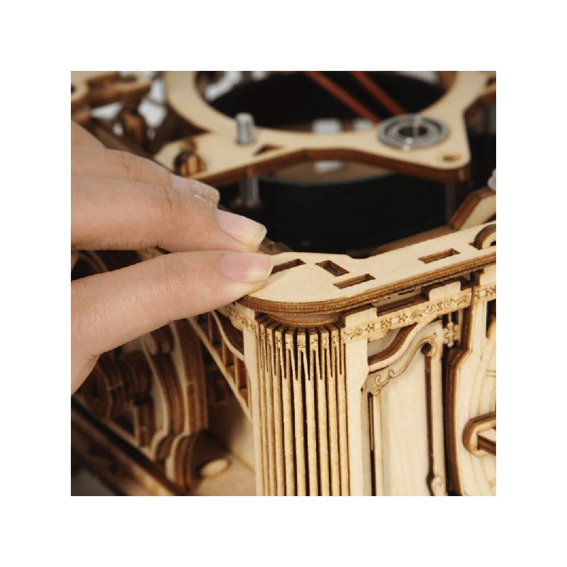 Zwischenmechanischer 3D -Puzzle für Modell des elektrischen Grammophons | Scientific-MHD