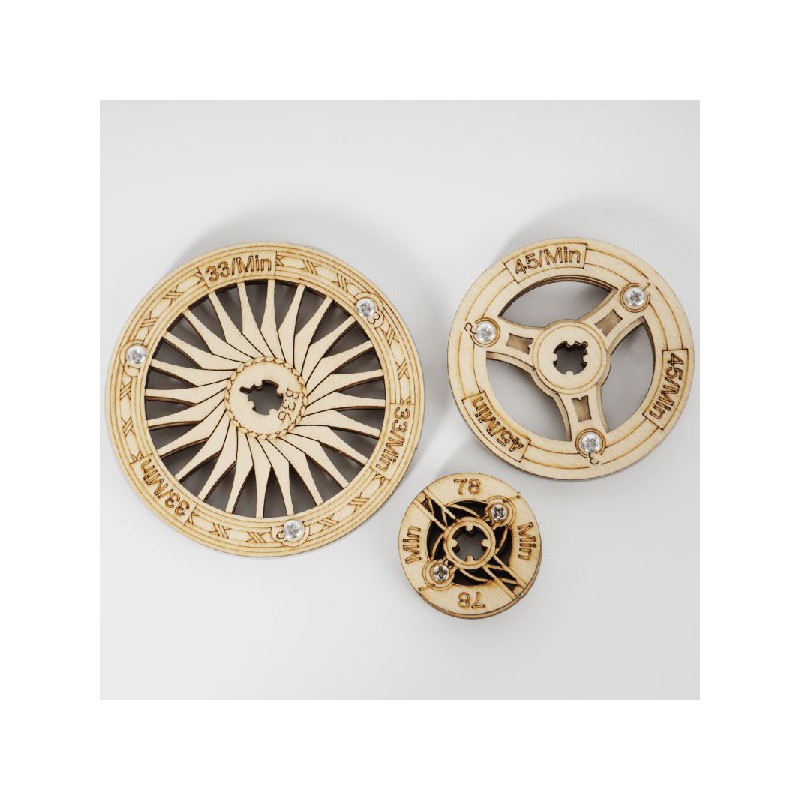 Zwischenmechanischer 3D -Puzzle für Modell des elektrischen Grammophons | Scientific-MHD