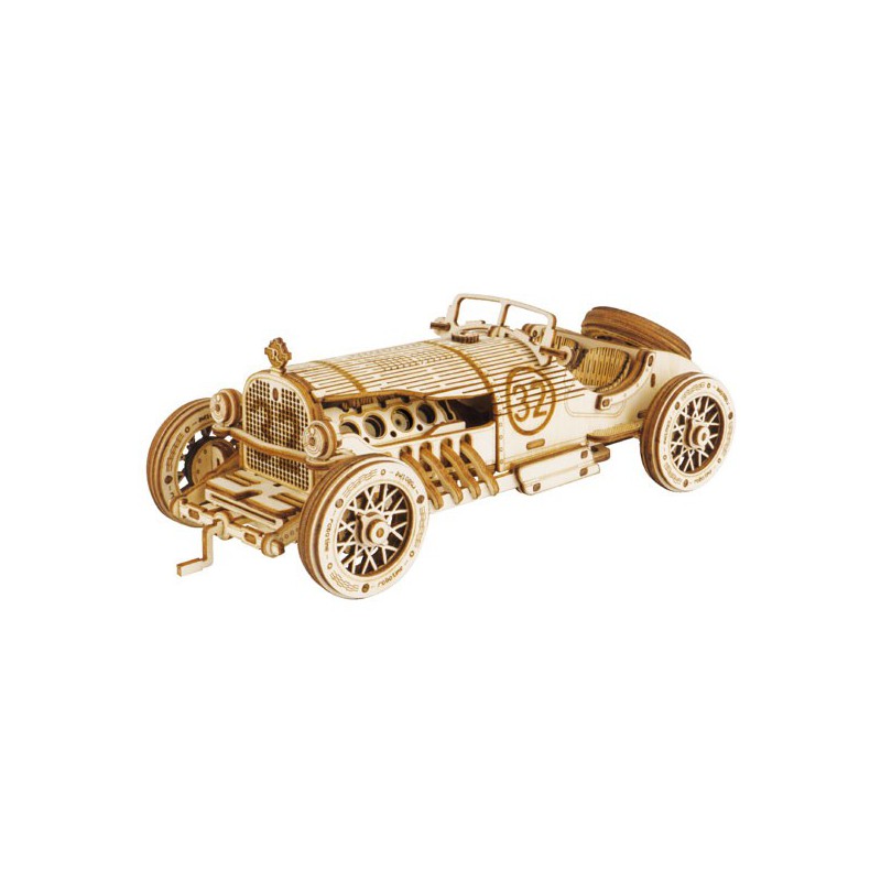 Intermediate Mechanical 3D -Puzzle für V8 Grand Prix Car -Modell | Scientific-MHD