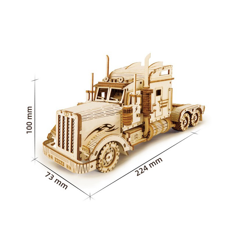 Intermediate Mechanical 3D -Puzzle für 1/40 amerikanisches LKW -Modell | Scientific-MHD Intermediate Mechanical 3D -Puzzle für 1/40 amerikanisches LKW -Modell | Scientific-MHD