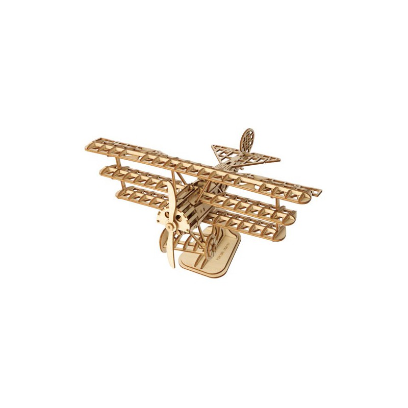 Einfache mechanische 3D -Puzzle für Robotime Driplane Flugzeugmodell | Scientific-MHD