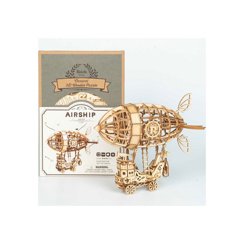 Einfaches mechanisches 3D -Puzzle für ein kleines Roboter -Luftschiff | Scientific-MHD