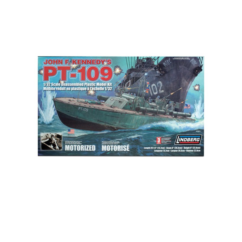 PT-109 Patrouillenboot 1/32 Plastikbootmodell | Scientific-MHD