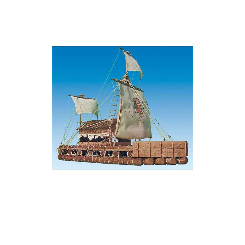 Kon-Tiki statisches Boot 1/18 | Scientific-MHD