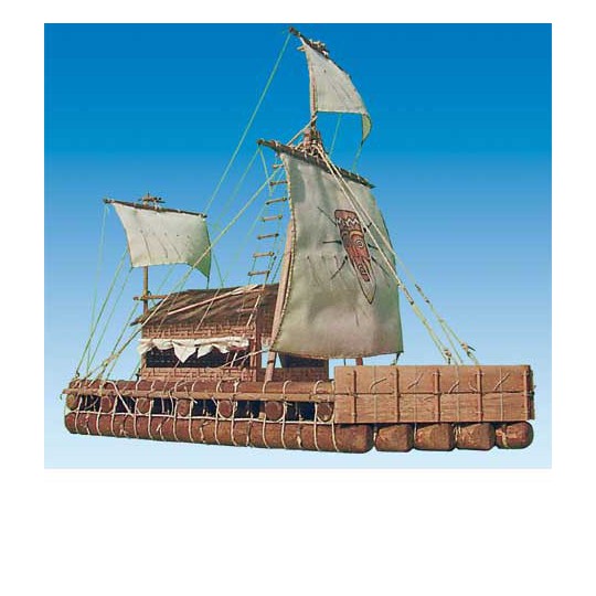 Kon-Tiki statisches Boot 1/18 | Scientific-MHD