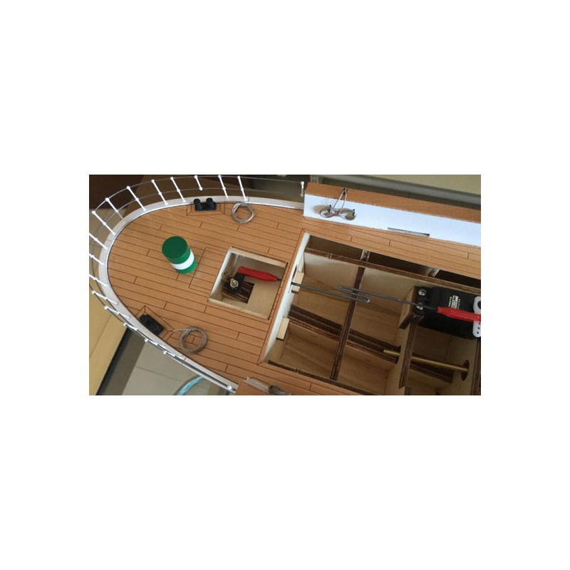 Elektrisches Boot Radio -kontrolliert italienisch italienisch 1/40 | Scientific-MHD