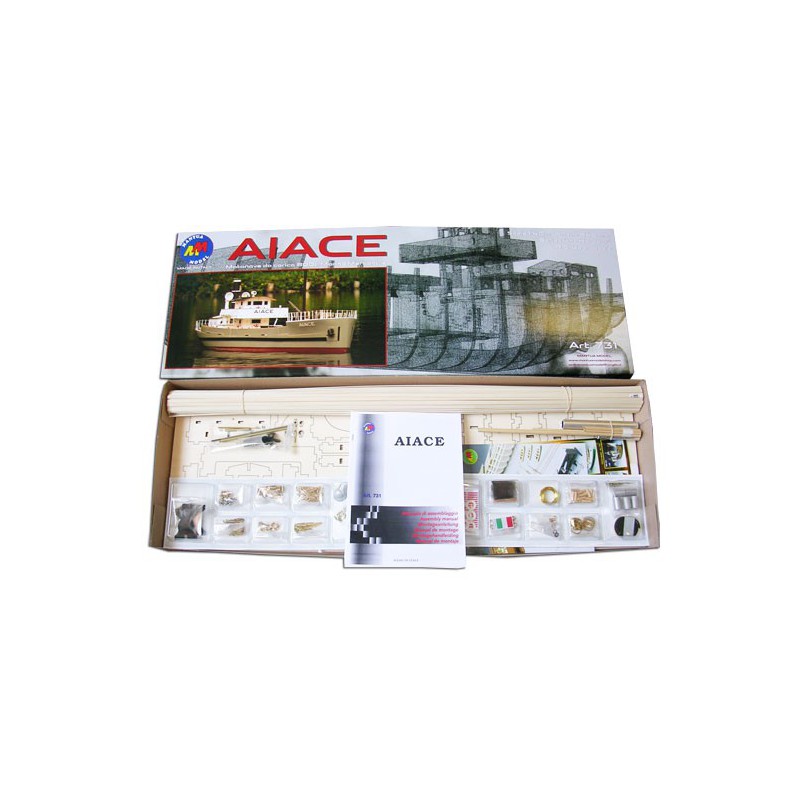 Elektrisches Boot Radio -kontrolliert italienisch italienisch 1/40 | Scientific-MHD