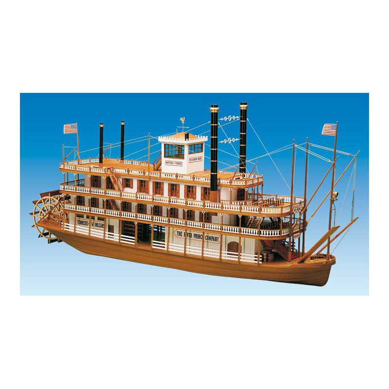 Mississippi 1/50 statisches Boot | Scientific-MHD