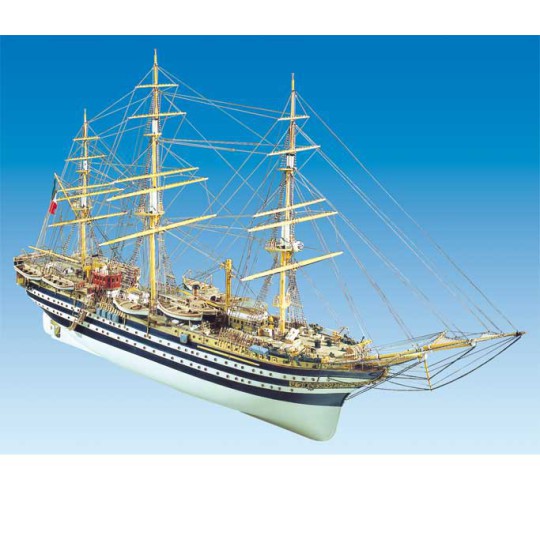 Amerigo Vespucci statisches Boot 1/84 Amerigo Vespucci statisches Boot 1/84 | Scientific-MHD
