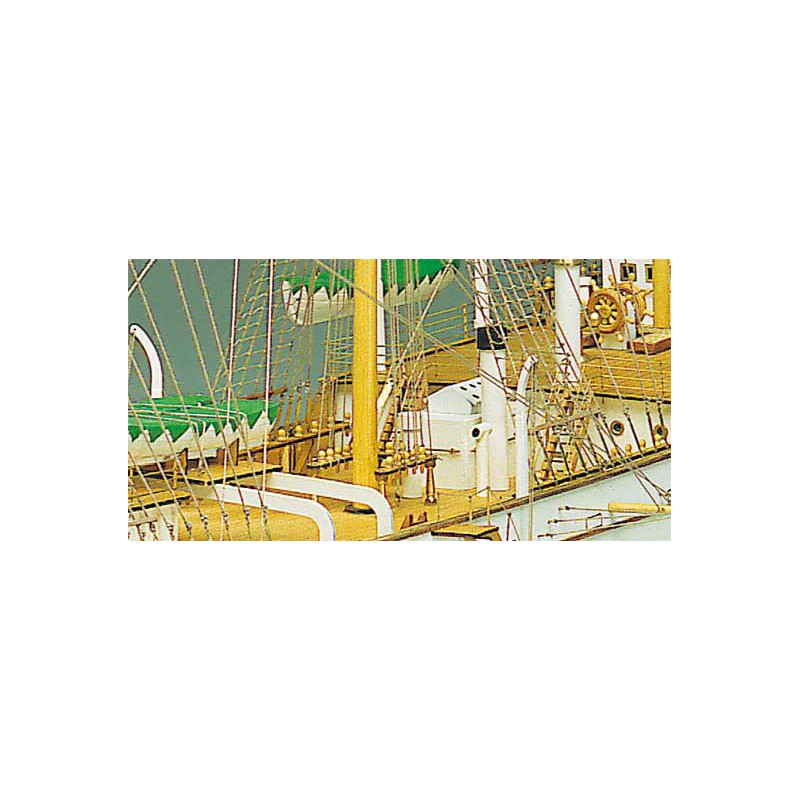 Gorch Fock 1/90 Statisches Boot | Scientific-MHD