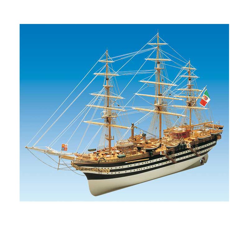 Amerigo Vespucci 1/100 statisches Boot | Scientific-MHD