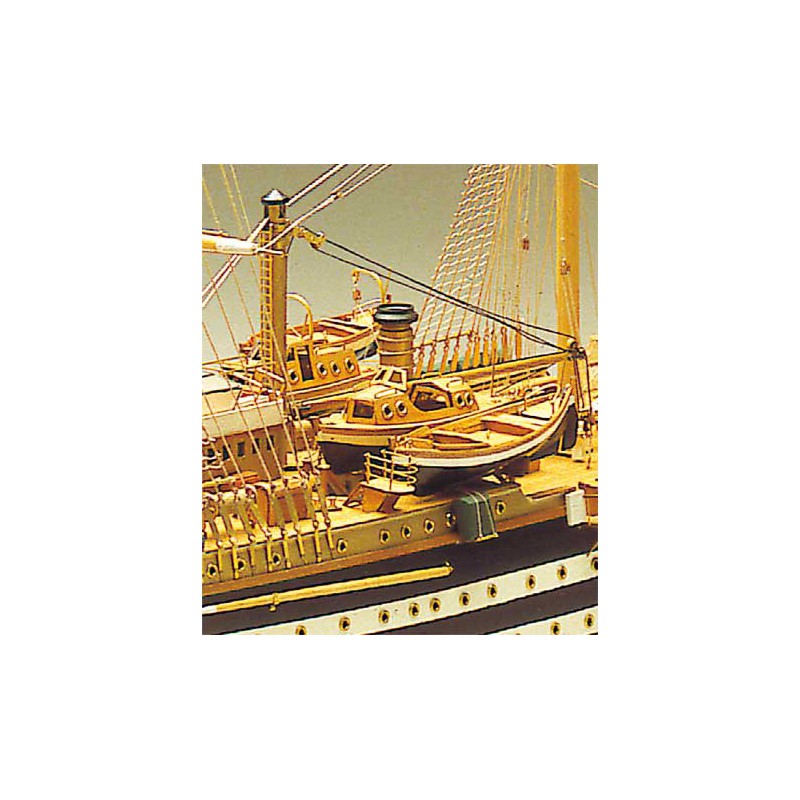 Amerigo Vespucci 1/100 statisches Boot | Scientific-MHD