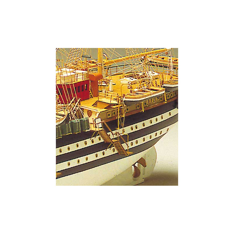 Amerigo Vespucci 1/100 statisches Boot | Scientific-MHD