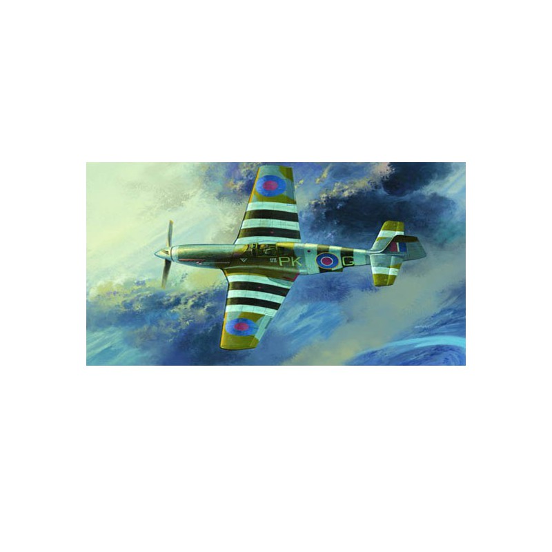 RAF Mustang Mk.II Plastikebene Modell | Scientific-MHD