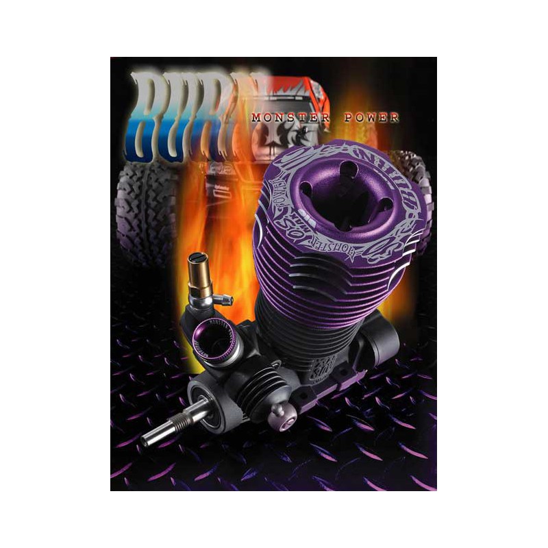 Funkhitzemotor 30VG-ES Verbrennung | Scientific-MHD