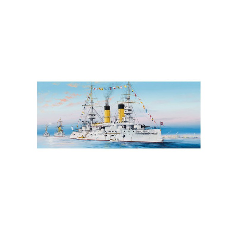 Russische Marine TSESarevich Plastikboot Modell 1904 | Scientific-MHD