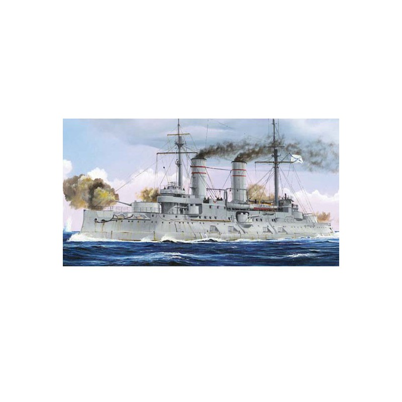 Russische Marine TSESarevich Plastikboot Modell 1917 | Scientific-MHD