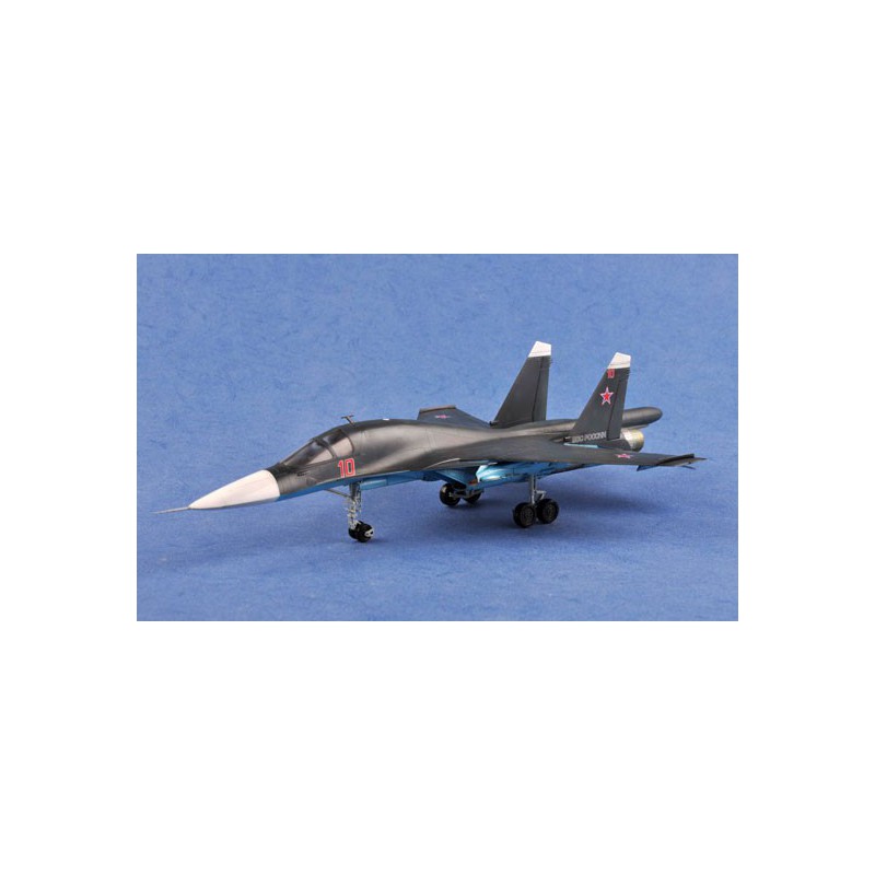 Russisches SU-34 Fullback Plastikflugzeugmodell | Scientific-MHD