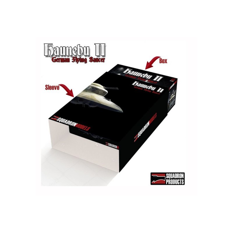 Hanebu II Plastikebene Modell 1/72 | Scientific-MHD