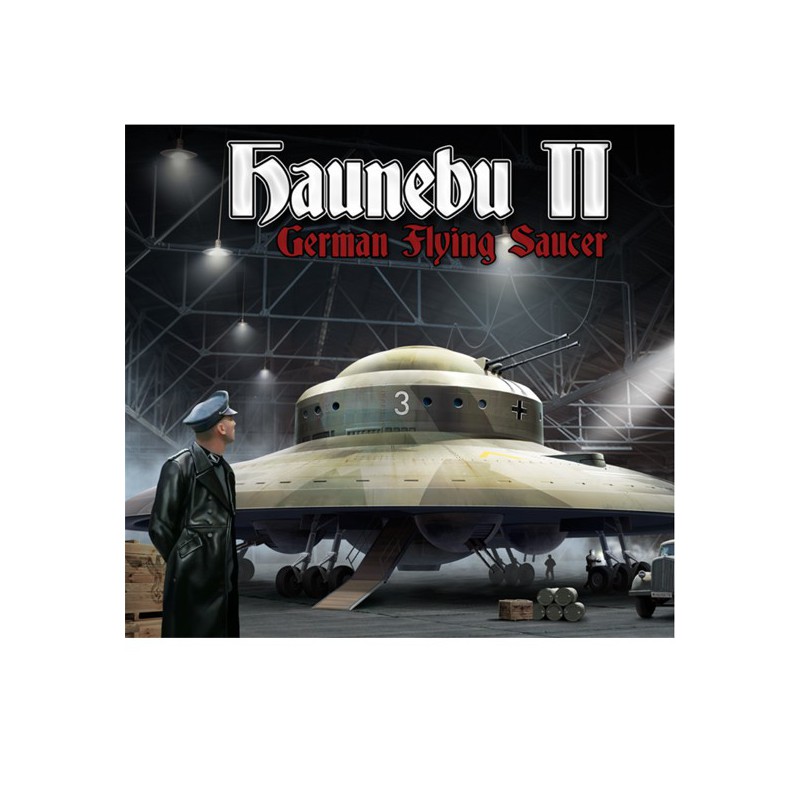 Hanebu II Plastikebene Modell 1/72 | Scientific-MHD