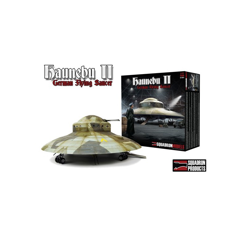 Hanebu II Plastikebene Modell 1/72 | Scientific-MHD