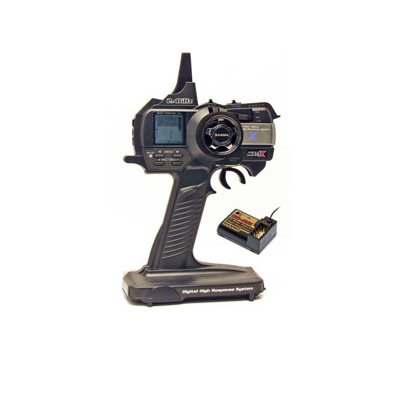 Setzen Sie für Funksteuerung MX-3x Sanwa 2,4 GHz FHSS-3 | Scientific-MHD