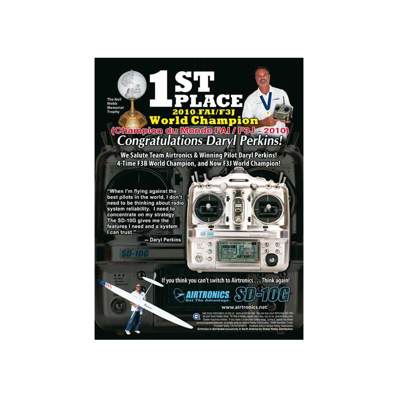 Setzen Sie für SD 10G Sanwa 2,4 GHz 10 -way -Radiokontrolle | Scientific-MHD