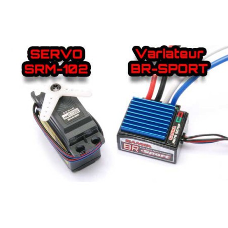 Radio Elektromotor Combo Variator BR + Servo | Scientific-MHD Radio Elektromotor Combo Variator BR + Servo | Scientific-MHD