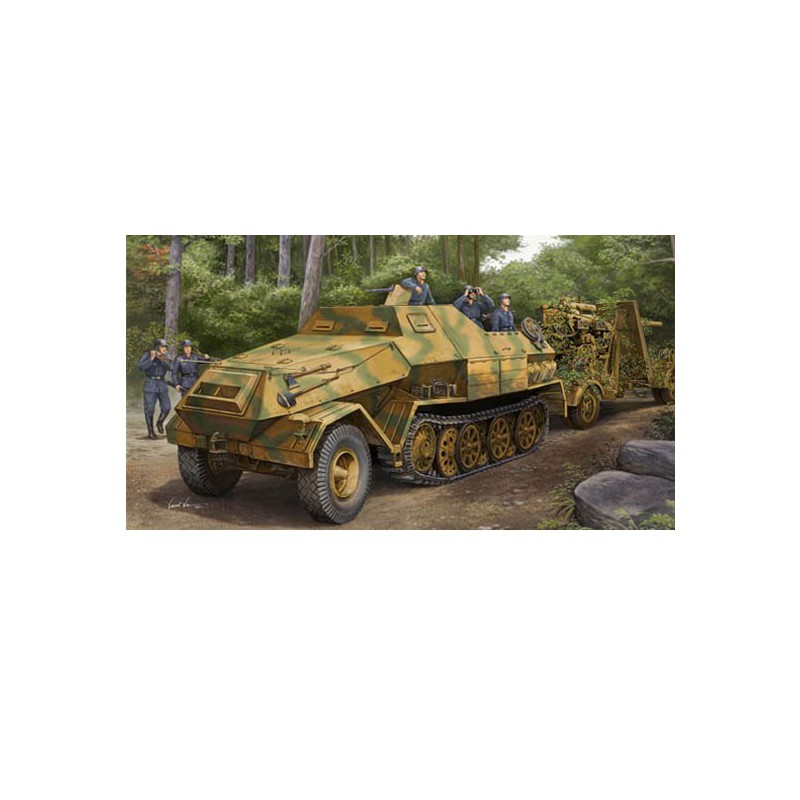 Sd.kfz.8 Gepanzerte 12t Kunststoff | Scientific-MHD
