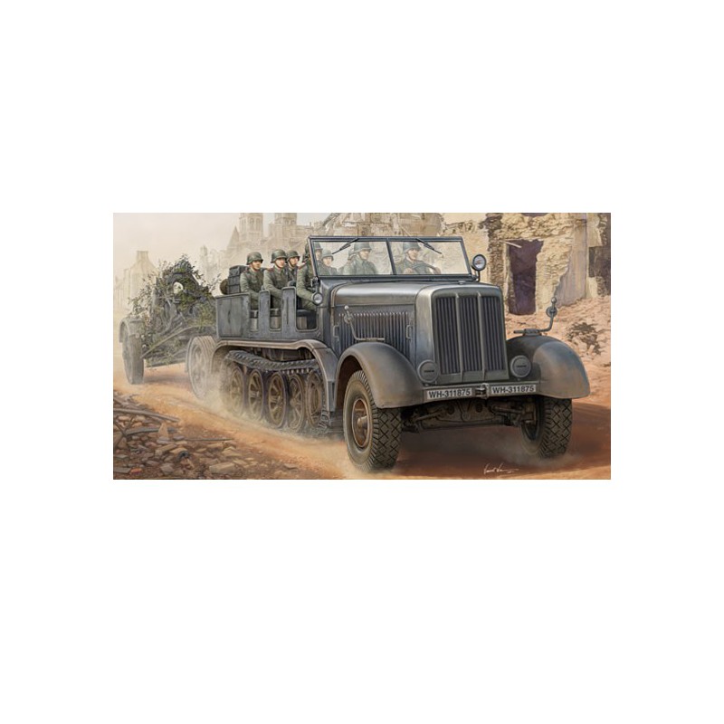 SD.KFZ.8 Scher Plastiktankmodell | Scientific-MHD