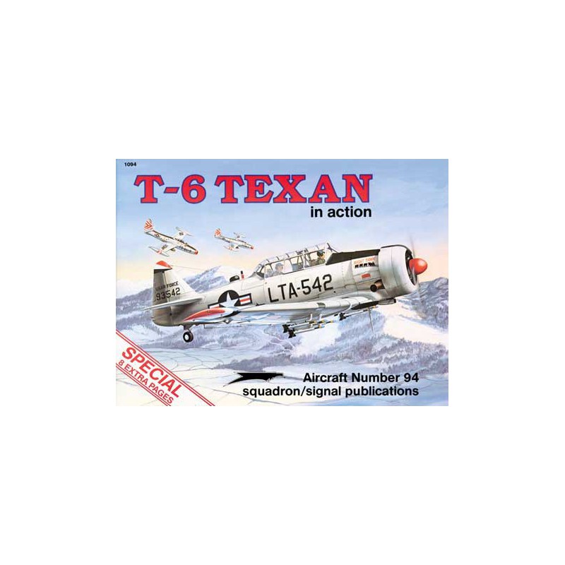 T-6 Texaner in Aktionsbuch | Scientific-MHD