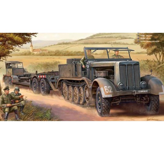 Plastiktankmodell Deutsch SD.Kfz.9 (18T) Plastiktankmodell Deutsch SD.Kfz.9 (18T) | Scientific-MHD