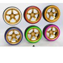 Radio -kontrolliertes Autozubehör 4 Räder Drift Gold 0 ° | Scientific-MHD
