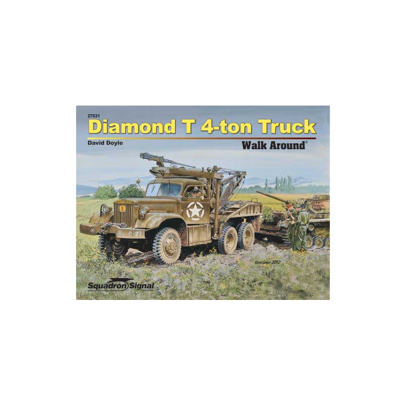 Buchen Sie Diamond T4 Tonne Truck Gehen Sie herum | Scientific-MHD