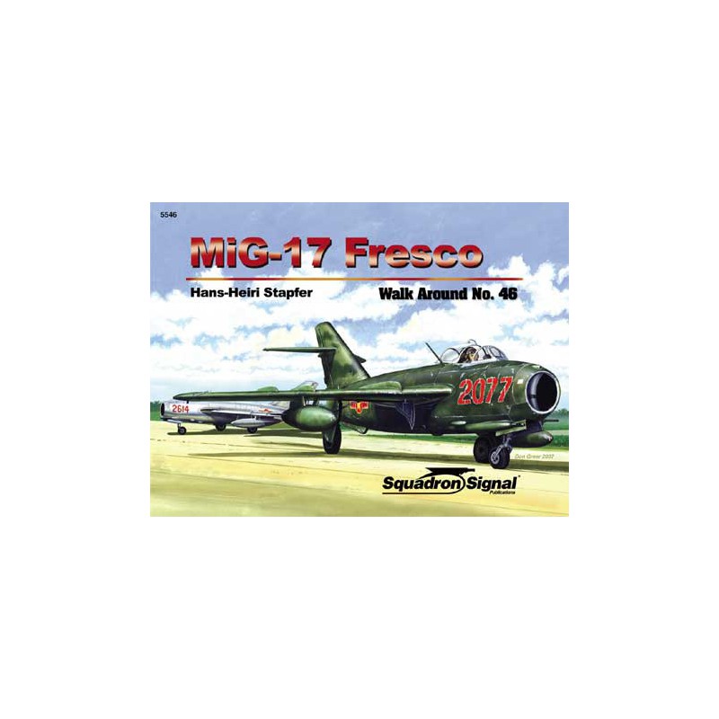 MiG-17-Buch Fresco wandelt herum | Scientific-MHD