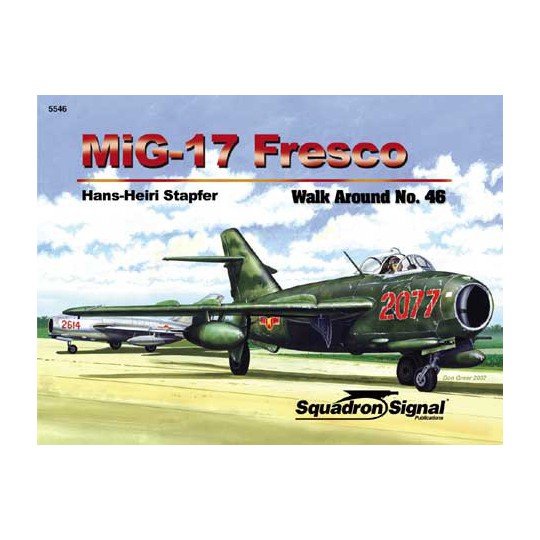 MiG-17-Buch Fresco wandelt herum | Scientific-MHD