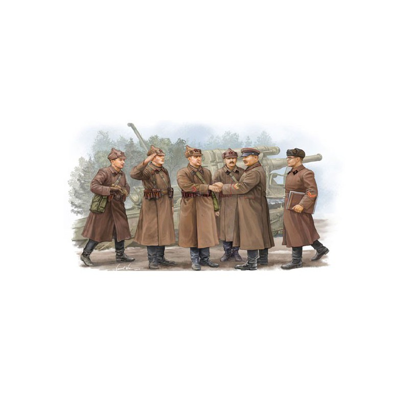 Figurere sowjetische Artillerie-Commander-Inspektion | Scientific-MHD