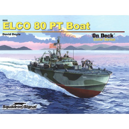Elco 80 -Fuß -Buch Pt -Boot auf Deck | Scientific-MHD