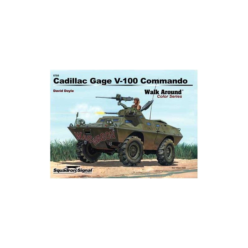 Cadillic Gage V-100 Farbe Walk Around Book | Scientific-MHD