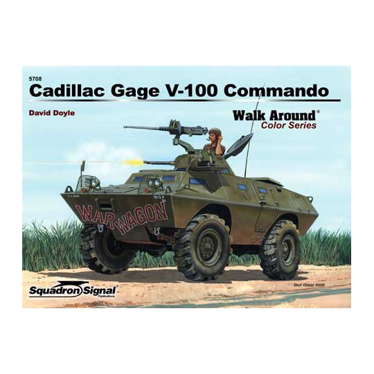 Cadillic Gage V-100 Farbe Walk Around Book | Scientific-MHD