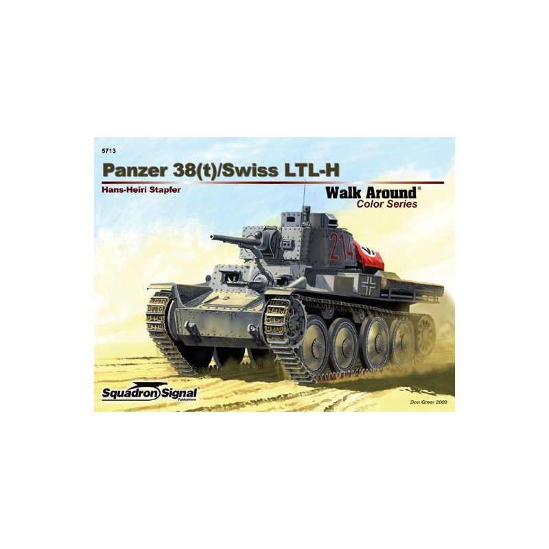 Panzer 38T Color Walkaround -Buch | Scientific-MHD