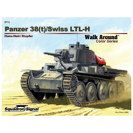 Panzer 38T Color Walkaround -Buch | Scientific-MHD