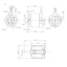 Elektromotor DM2215 KV950 Motor | Scientific-MHD
